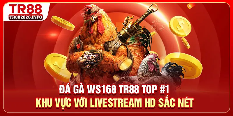 Đá Gà WS168 TR88 Top #1 Khu Vực Với Livestream HD Sắc Nét